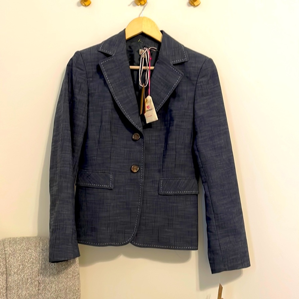 NWT Cremieux Carla Grey blazer